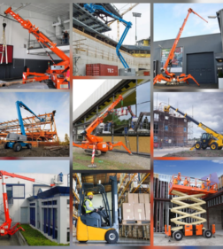 Boom lift for rent in dubai